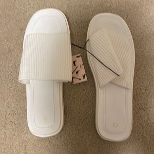 White slides